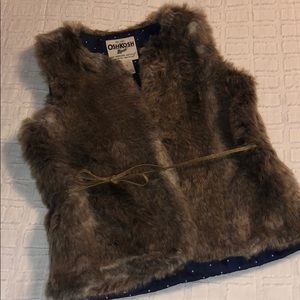 Girls oshKosh vest NEVER WORN!